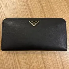 PRADA 長財布 ブラック サフィアーノレザーのサムネイル