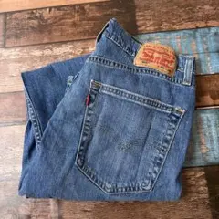 ビンテージ　古着　リーバイス527 バギー　デニムジーンズ　W30L32