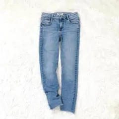 ZARA ザラスキニーデニム ライトブルー シンプル カジュアル 細身