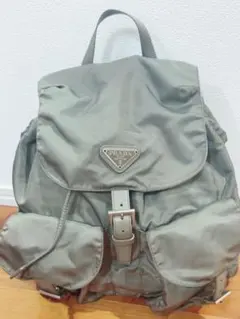 PRADA リュック　バックパック グリーンカーキ