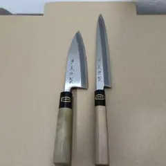 包丁工房タダフサ 三徳包丁 万能125mmペティ 砥石３点セット　忠房包丁 包丁工房タダフサ 三徳包丁 万能125mmペティ 砥石3点セット 忠房包丁