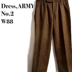 Dress ARMY スラックス ドレスパンツ トラウザーパンツ タックパンツのサムネイル