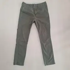 BEAMS カーキ ストレッチテーパードチノMサイズ