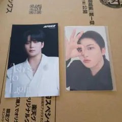 ATEEZ Ashes to Light タレントカード