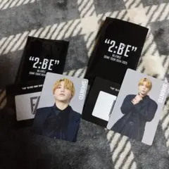 BE:FIRST シュント オンラインくじ トレカAB メッセージカードセット⑤