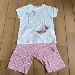 ディズニー　ミニィーマウス　光るパジャマ　100