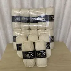ユニバーサル　MEN'S COLOR ウール100％ 毛糸 50gｘ15個