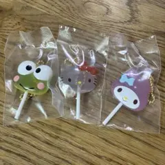 サンリオ　カラフルキャンディチャーム　３種