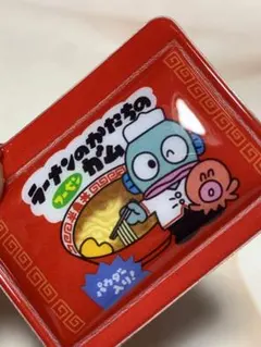 サンリオ ハンギョドン ラーメンのかたちのガム ぷっくりビニールキーチェーン