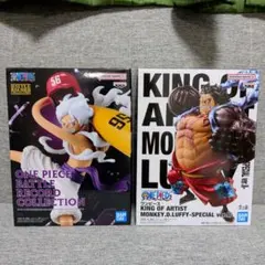 ONE PIECE フィギュア ルフィ 2点セット