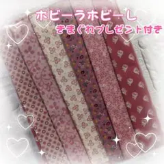 ☘️ホビーラホビーレ☘️パッチワーク ☘️6枚セット（ピンク）➕️プレゼント