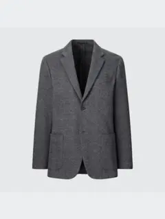 【UNIQLO】グレー テーラードジャケット