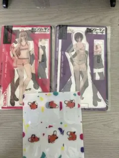 チェンソーマン　着せ替えクリアスタンド　レゼ　パワー　おまけ付き