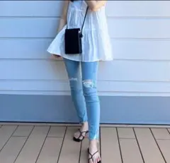 ウルトラストレッチスキニーハイライズジーンズ　UNIQLO