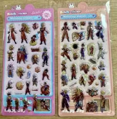 ドラゴンボールシール:プチドロップ風 ２点セット