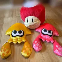 任天堂 Nintendo ぬいぐるみ スプラトゥーン マリオ マリオキノコ