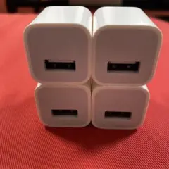 Apple USB電源アダプター 4個セット
