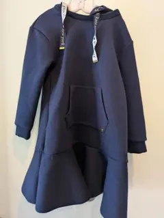 ネイビー フード付き ワンピース　130cm ケイト・スペード