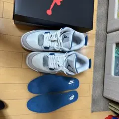 Nike Air Jordan 4 ホワイト/ブルー