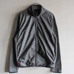 美品PRADA SPORTナイロン スウェット 切替 ジャケット XL プラダ