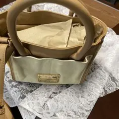 See By Chloé ハンドバッグ ベージュ/ホワイト/イエロー