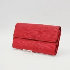 【LOUIS VUITTON】ルイヴィトン エピ 長財布 レッド レザーのサムネイル