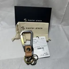 新品・未使用マスターピースmaster-pieceカラビナキーリングヌメ革のサムネイル