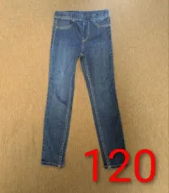 【未使用】H&M エイチアンドエム ジーパン風 レギンス パンツ ズボン 120のサムネイル