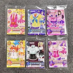 d*7様 アイカツカード セブンイレブン　全種　　6枚セット　コンプリート