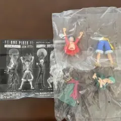 カプセルトイ HG ワンピース01 ルフィ+ゾロ