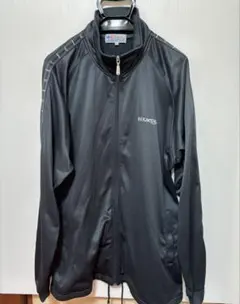 Kappa ブラック ジップアップジャージ