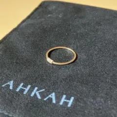 AHKAH 18K ホワイトナイトファインリング#9 ホワイトナイトファイン リング | AHKAH / アーカー | 【公式