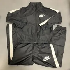 ★NIKE ナイキ　黒ブラック　上下ピステXS 120cm？上ショート丈？★