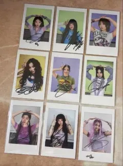 TWICE 10周年 中国一直娱yizhiyu当選者限定 チェキトレカ9枚セット