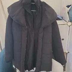 INGNI ブラック ダウンジャケット フード付き