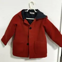 D.fesense キッズ コート 100cm レッド