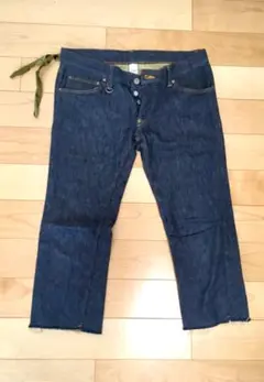 Pledge ボア7分丈デニムsize48のサムネイル