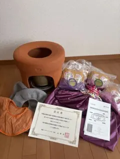 中古】Yomogina よもぎ蒸しセット 椅子 (鍋は新品!) - メルカリ