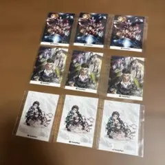 鬼滅の刃 ステッカー 9枚セット ファミリーマート