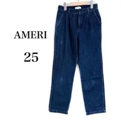 AMERIアメリ デニムパンツ 濃紺 size25のサムネイル