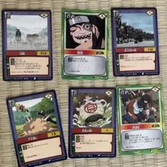 NARUTO カードゲーム　カード6枚セット