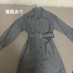 one way チェック ワンピースのサムネイル
