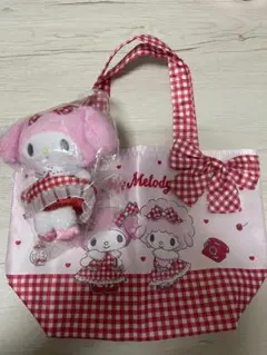 My Melody トートバッグ 50周年 マスコット 2点セット！