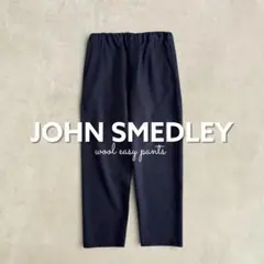 2026年最新】JOHN SMEDLEY カラー：ネイビー系 メンズ ワイドパンツ