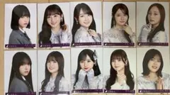 乃木坂46 ネーブルオレンジ 生写真 10枚