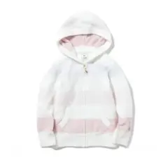 ジェラピケ　スムーズィー4ボーダー　子ども kids パーカ XXS