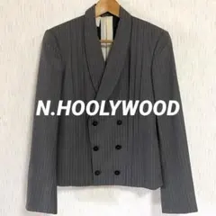N.HOOLYWOOD ピンストライプダブルジャケット（グレー）のサムネイル