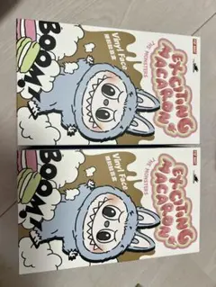 POPMART ラブブ　MACARON ピンク&グリーン マカロン
