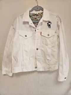 スヌーピー デニムジャケット S