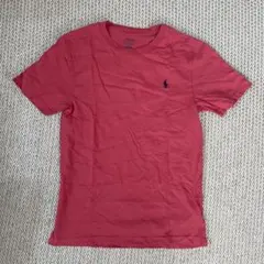 ラルフローレン ホースマークTシャツ ピンク M(10-12)